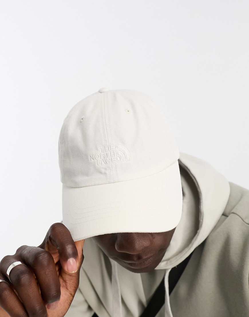 The North Face Norm cotton cap in white