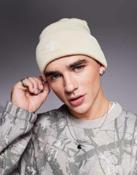 The North Face – Norm – Kamiennobeżowa czapka beanie - view 1