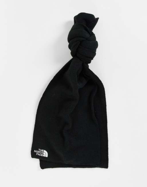 The North Face Norm knit scarf in black ASOS