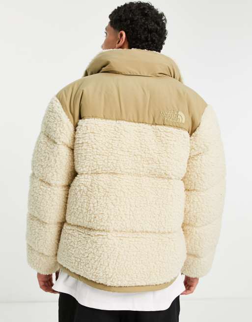 The North Face Novelty Nuptse Jacke In Beige Asos