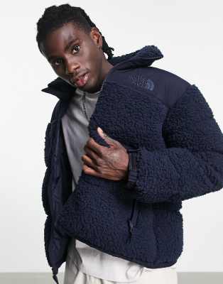 The North Face Novelty Nuptse jacket in navy - ASOS Price Checker