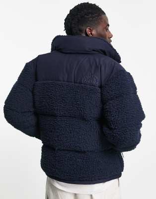 navy nuptse jacket