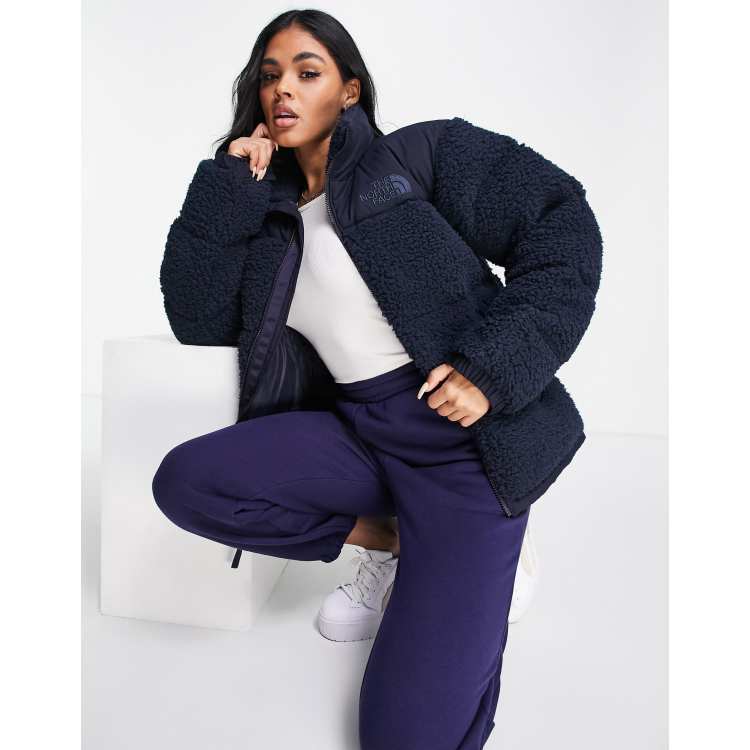 Navy north hot sale face coat