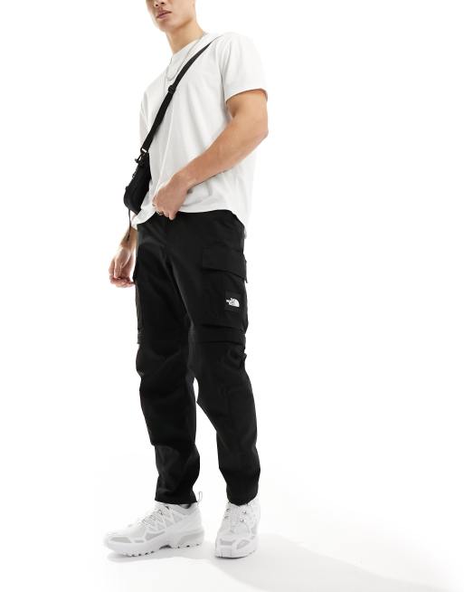 The North Face - NSE - Aanpasbare cargobroek in grijs met zwart