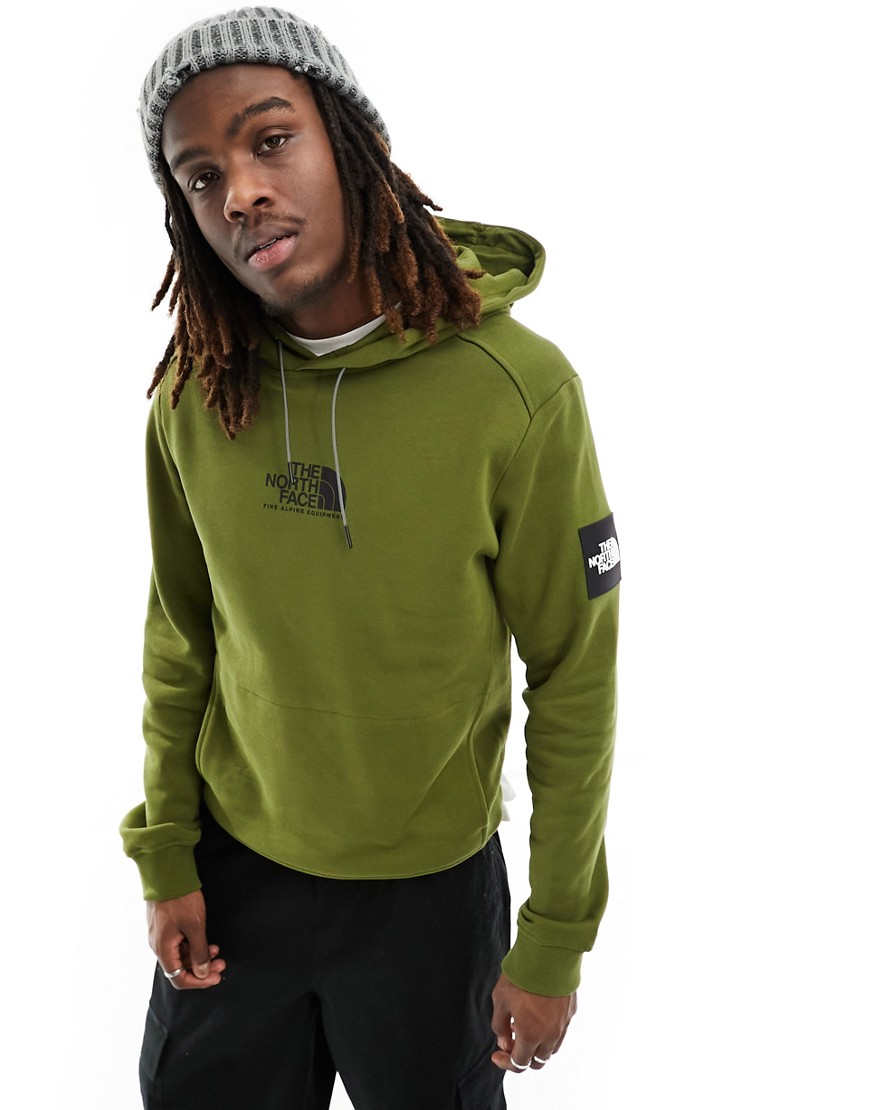 The North Face NSE Alpine logo hoodie in olive-Green