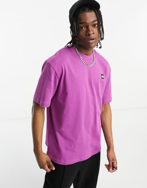 Purple north face cheap t shirt