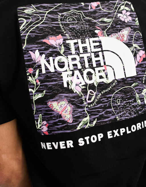 North face sale floral shirt