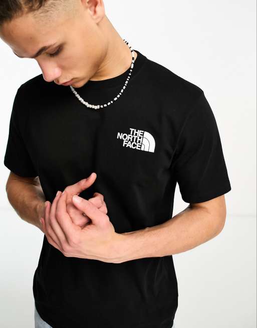 The North Face NSE Box drop shoulder t-shirt in black