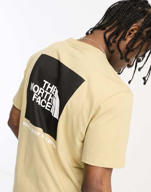 The north face box logo store t shirt