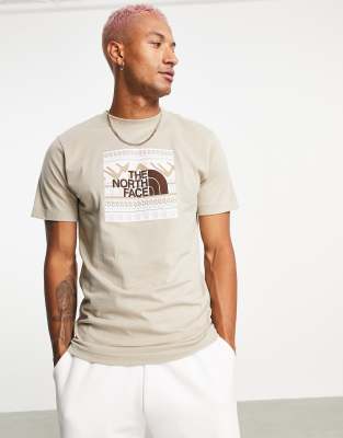 North Face NSE Box back print t-shirt 
