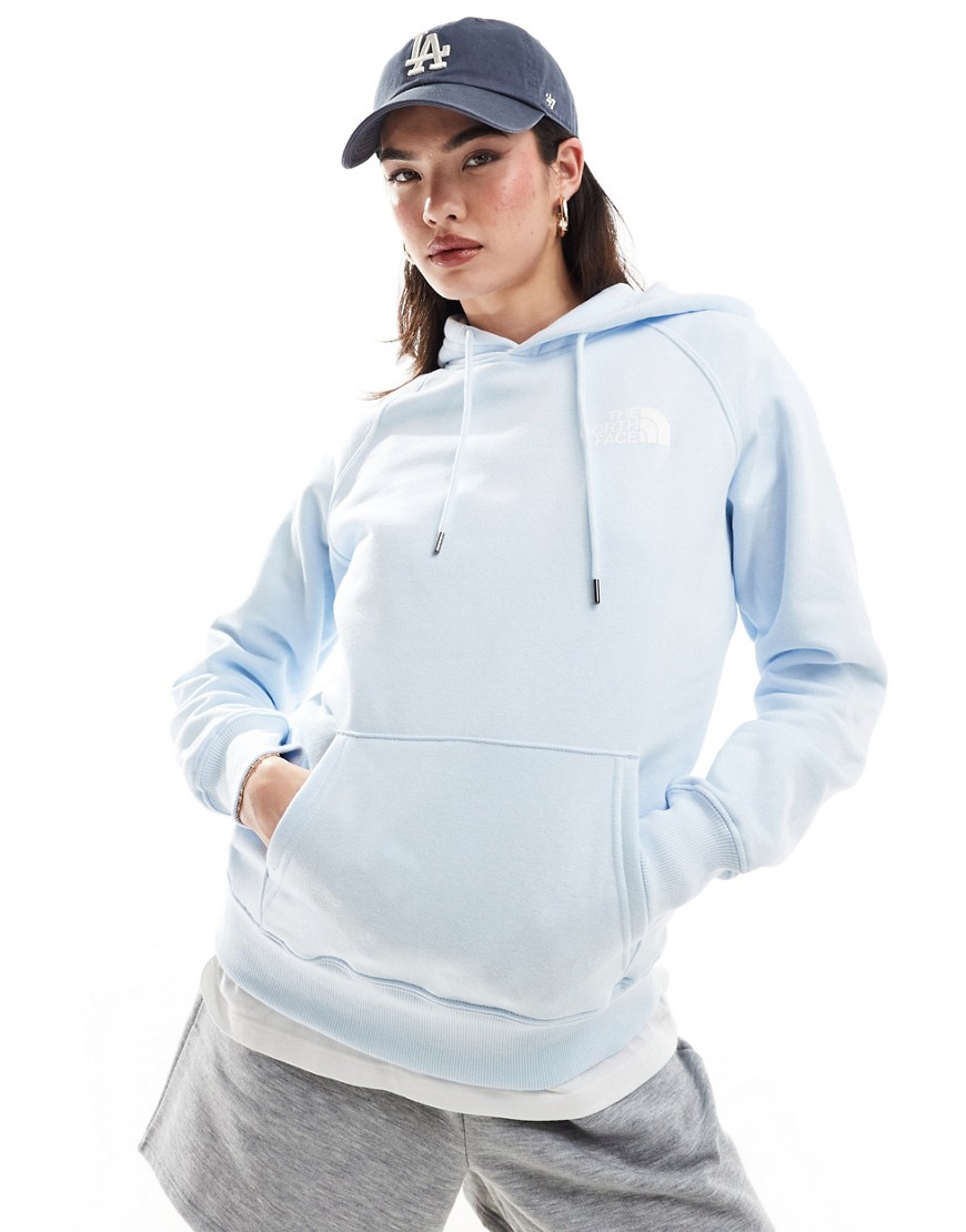 The North Face Nse Box Hoodie In Light Blue