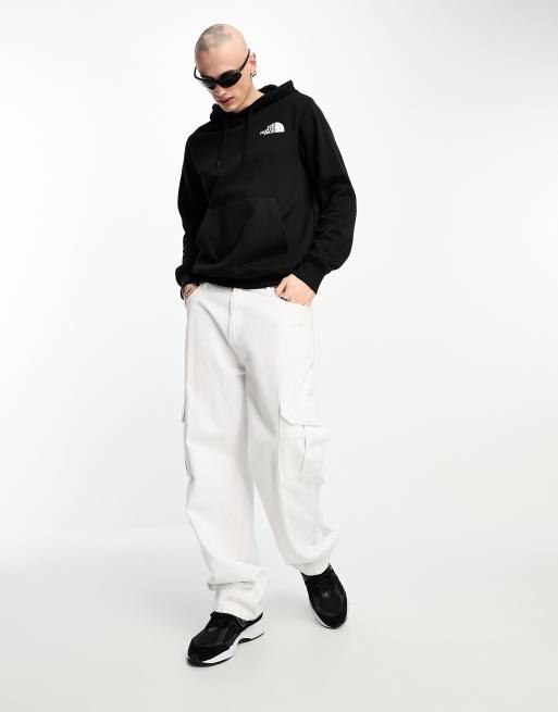 The North Face NSE box logo hoodie in black ASOS