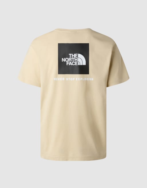 The North Face - NSE Box - T-shirt in beige en zwart, 4 van 4