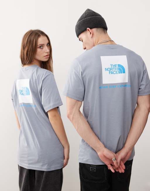 The North Face – NSE Box – T-Shirt in Grau mit Rückenprint, 4 von 4