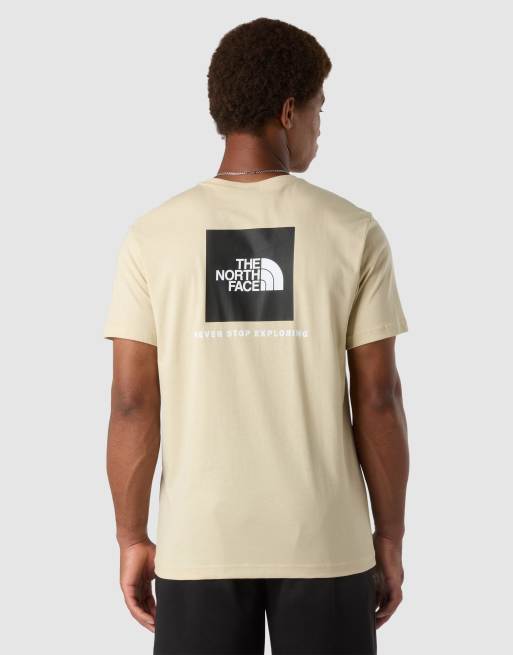 The North Face Nse box t-shirt in gravel/tnf black, 2 of 4