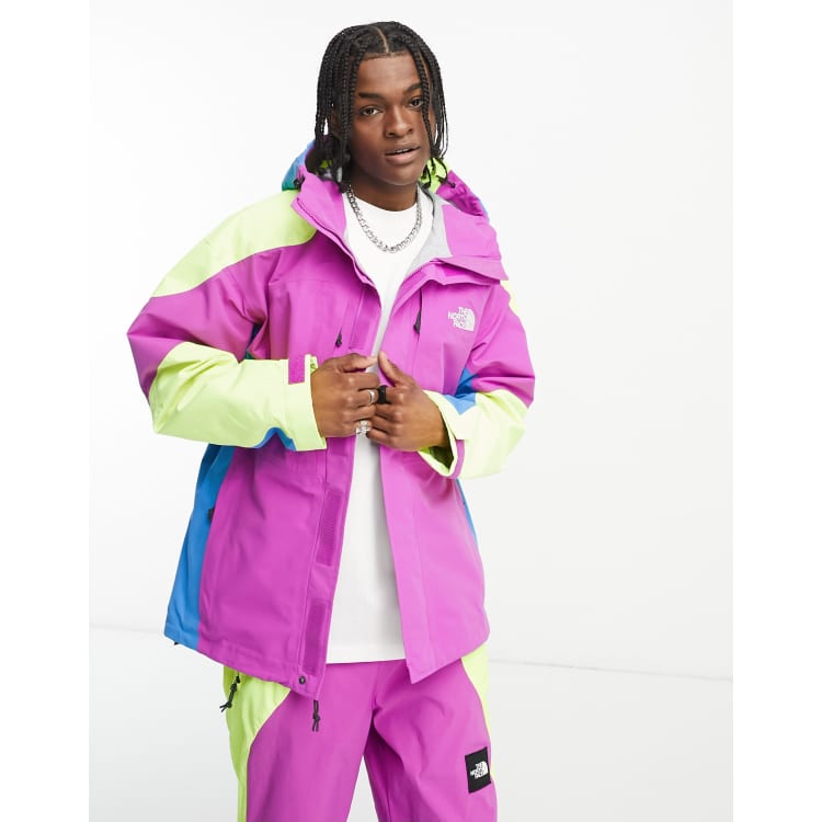 Purple north face ski jacket new arrivals