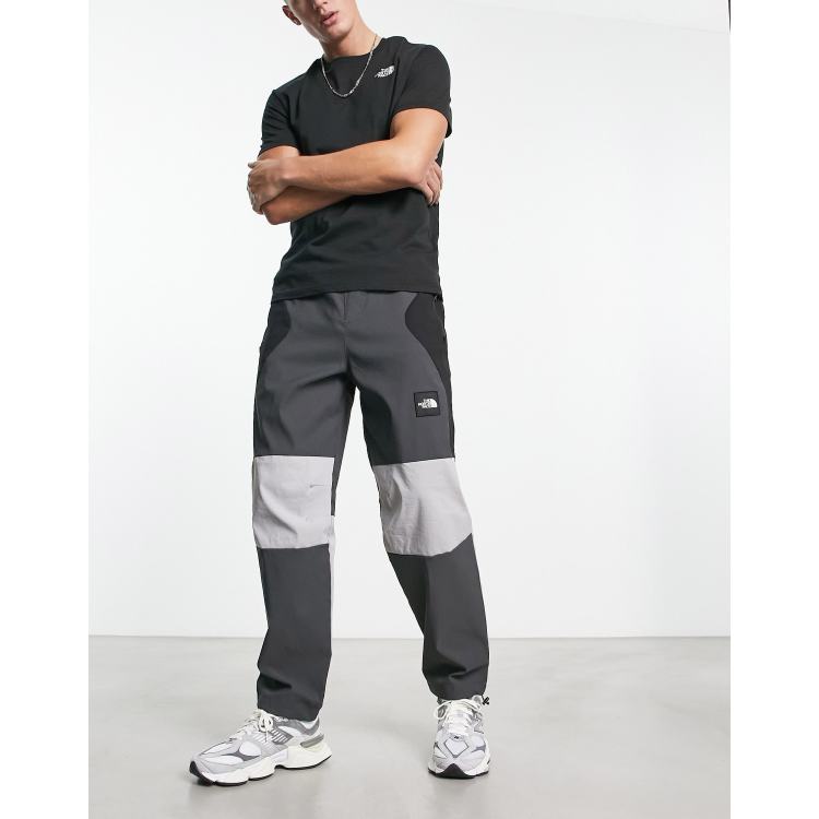 Grey north face store track pants