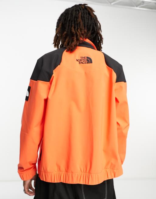 North face orange hot sale and black jacket