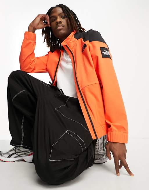 North face supreme deals jacket orange