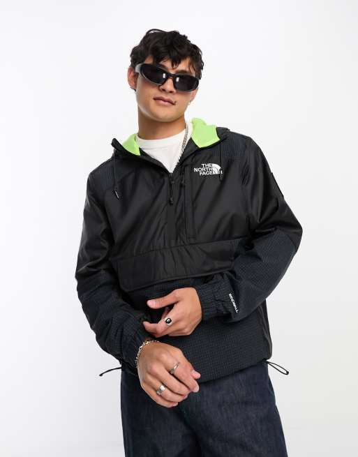 The North Face – NSE Convin – Przeciwdeszczowa zakładana przez głowę niebiesko-czarna kurtka anorak