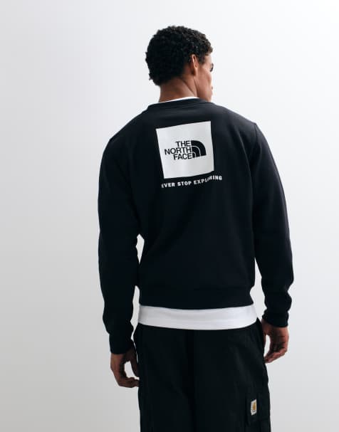 The North Face NSE Evolution box sweatshirt in black - view 1