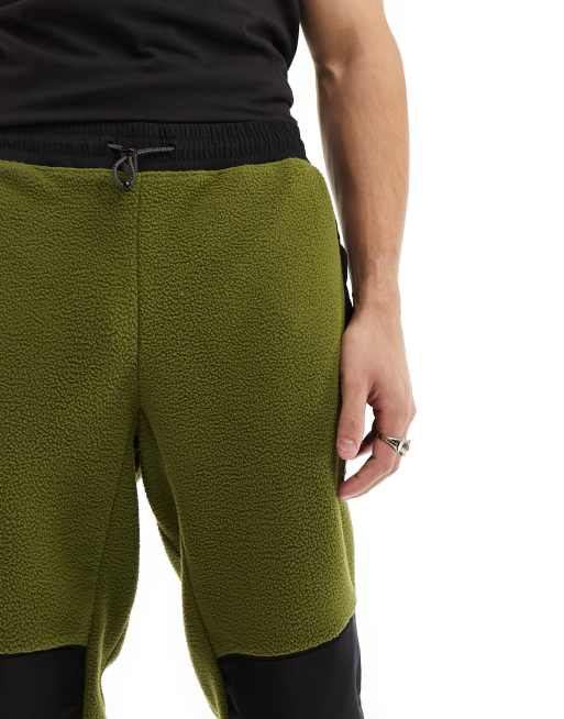 The North Face – NSE Fleeski – Olivgröna mjukisbyxor i fleece, 4 av 5