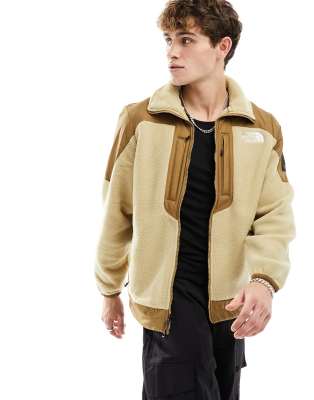 The North Face - NSE Fleeski - Polaire zipp?�e style ann?�es 2000 - Taupe et marron | ASOS