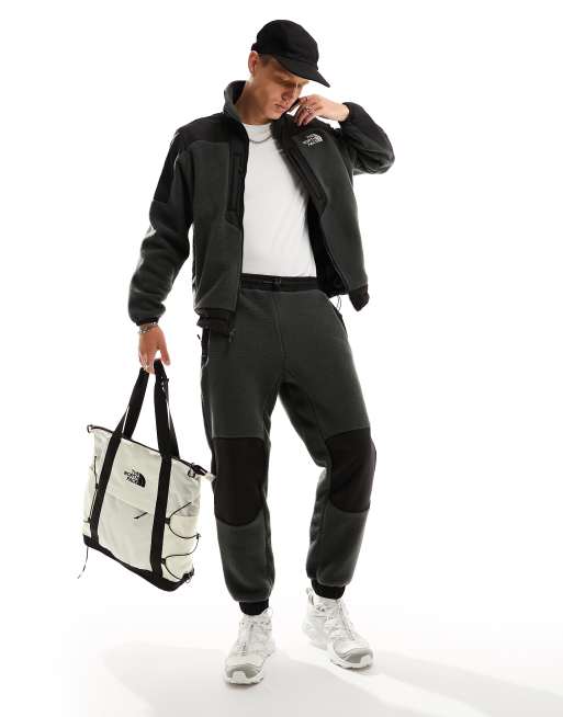 The North Face - NSE Fleeski - Sorte joggingbukser i Y2K-stil i fleece