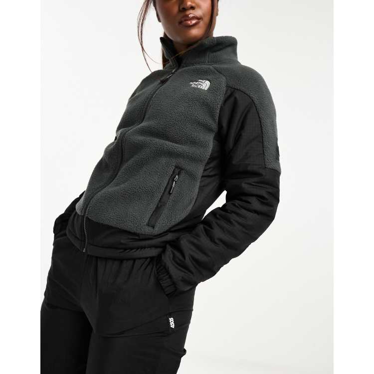 The North Face NSE Fleeski Y2K fleece track jacket in black and