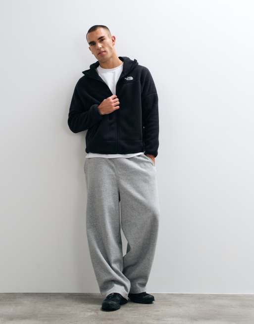 The North Face NSE full zip fleece with mask in black, 4 of 5