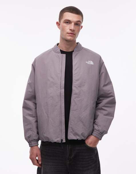 The North Face - NSE - Giacca bomber leggera isolante grigia - view 1