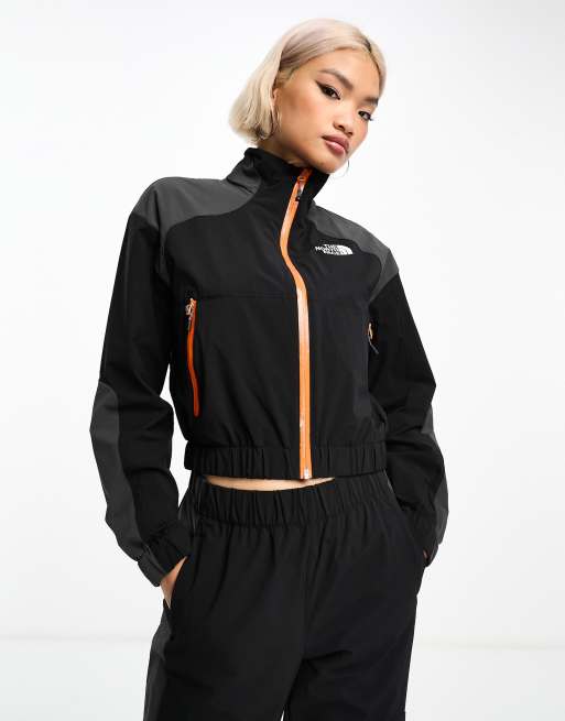 The North Face NSE Haut de surv tement imperm able Noir et gris