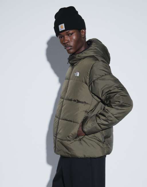 The North Face NSE hooded mask jacket in khaki, 2 of 10