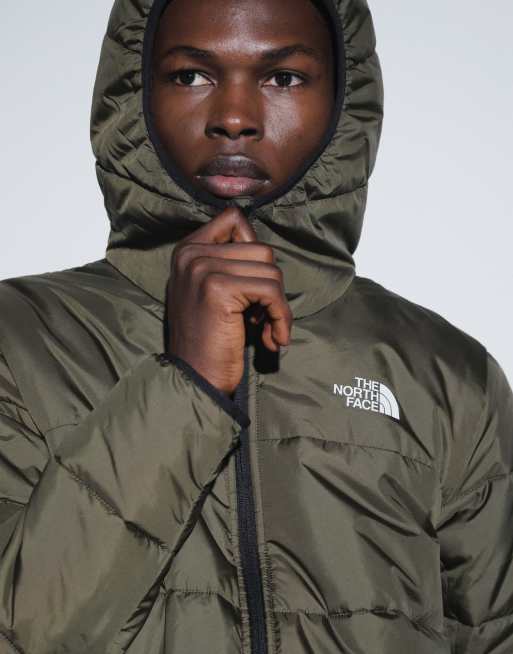The North Face NSE hooded mask jacket in khaki, 4 of 10