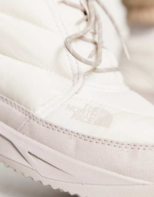 The North Face NSE insulated chukka boot in cream