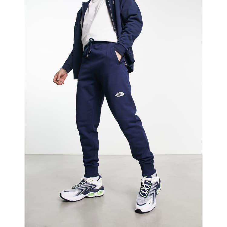 Navy north face clearance tracksuit bottoms