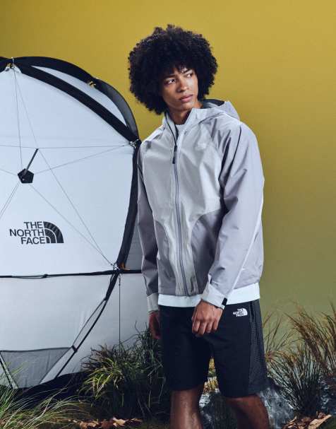 The North Face NSE rain jacket in grey - view 1