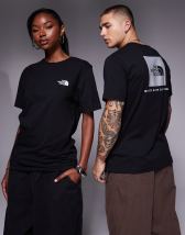 【THE NORTH FACE】 Stone Block logo backprint t-shirt The North Face Stone Block logo backprint oversized t-shirt
