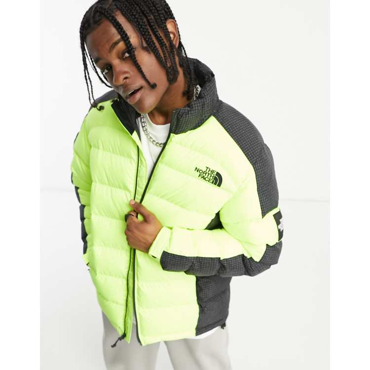 Veste north face discount jaune et noir