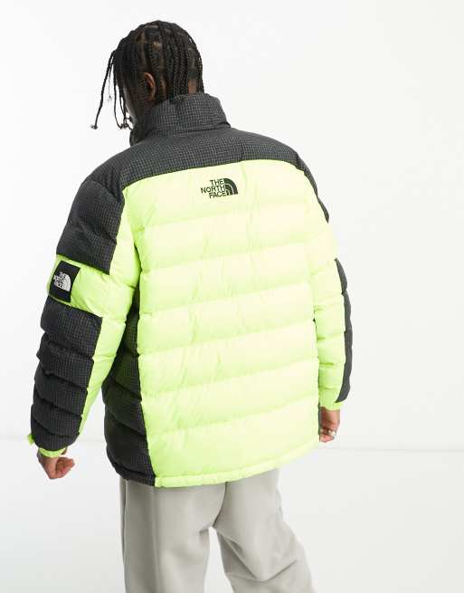 The North Face NSE Rusta puffer jacket in yellow and black ripstop, 4 of 4