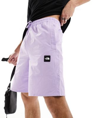 The North Face NSE Sakami logo shorts in lilac