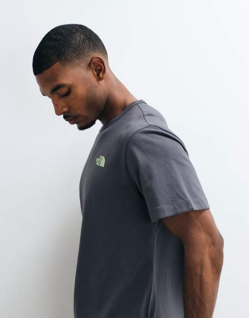The North Face NSE Slopes graphic t-shirt in grey, 4 of 5