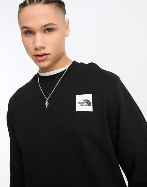 The North Face NSE Summer fleece sweatshirt in black | ASOS