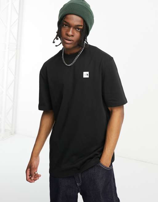 The North Face – NSE Summer – Schweres T-Shirt in Schwarz mit Logo