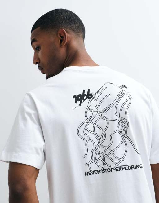 The North Face NSE t-shirt grafica Slopes bianca, 4 di 5