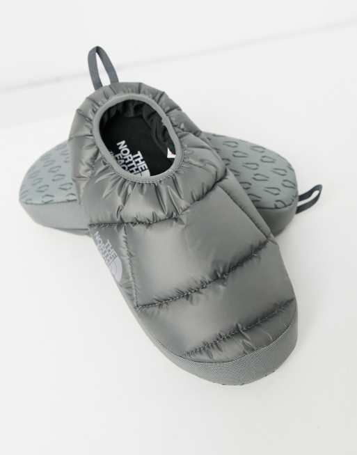 North face slippers clearance grey