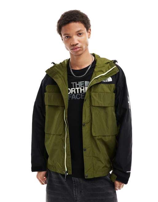 The North Face – NSE Tustin – Jacke in Olivgrün mit Taschen