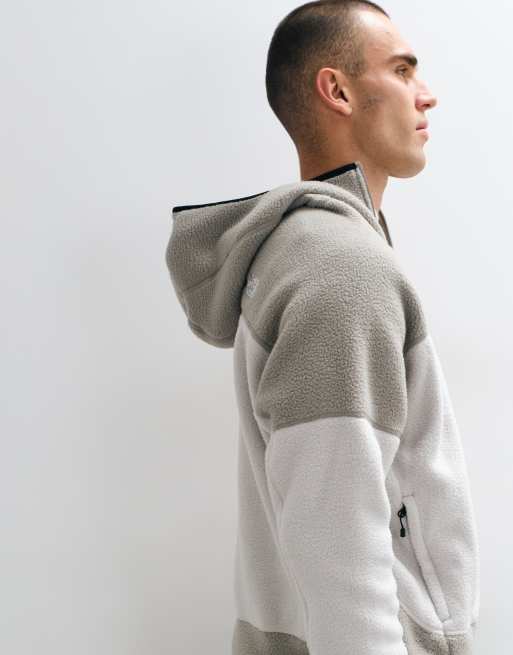 The North Face NSE veste polaire zippée intégrale avec masque en gris, 5 de 5
