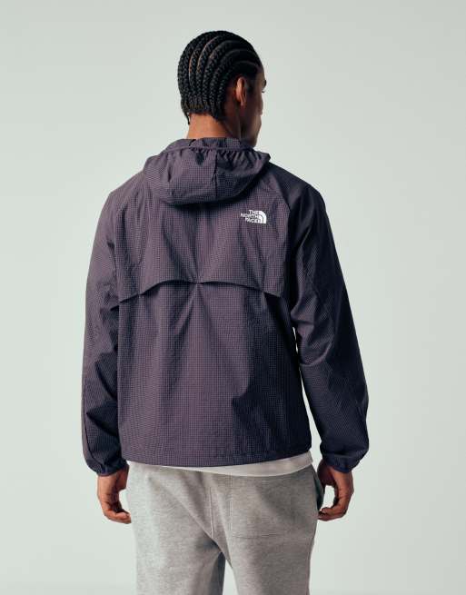 The North Face NSE wind jacket in purple ripstop, 9 of 10