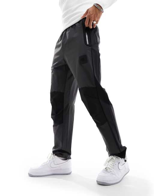 Black sale shell joggers